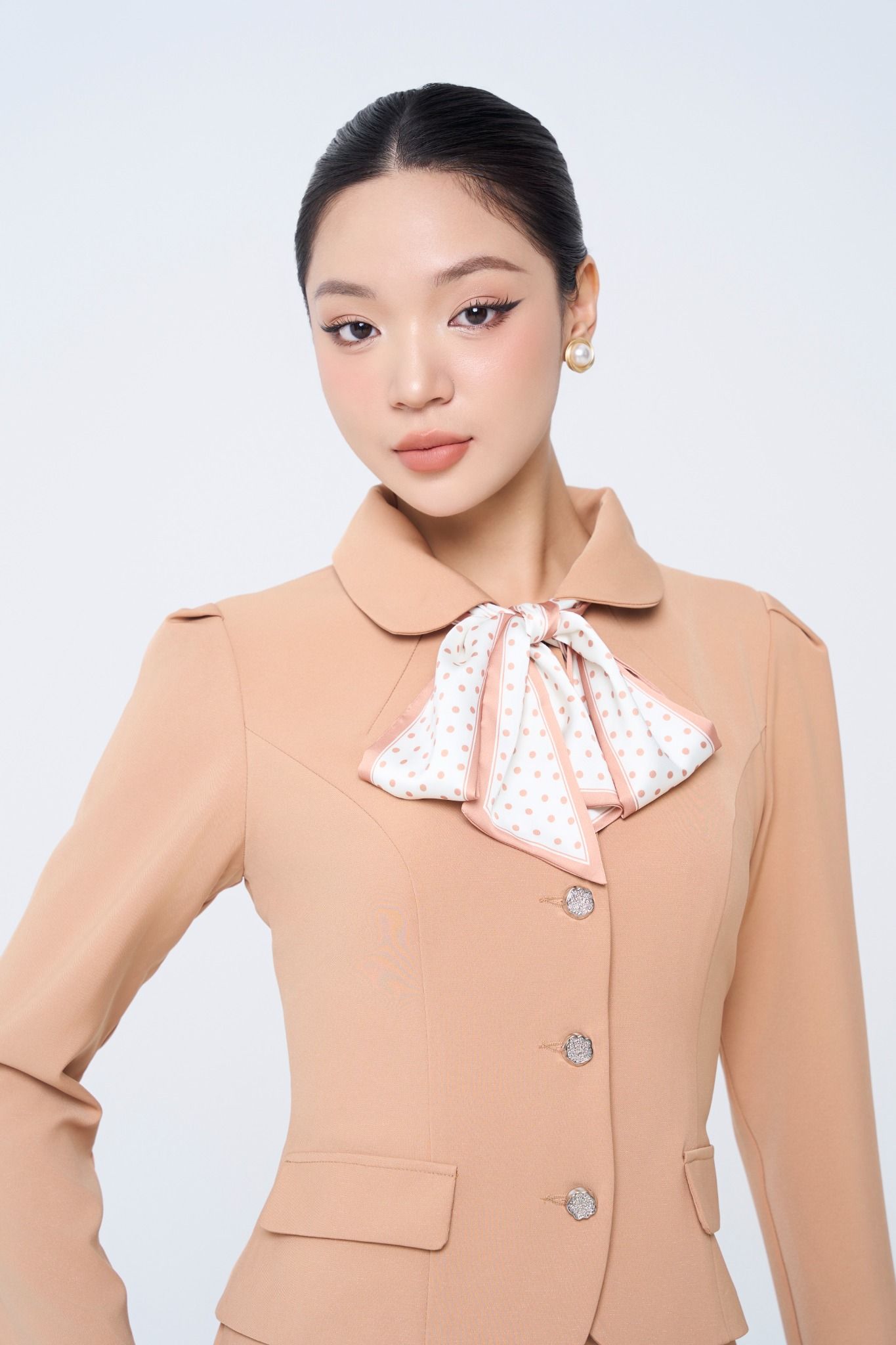 ĐẦM LIÊN THIẾT KẾ PHỐI KHĂN D14732