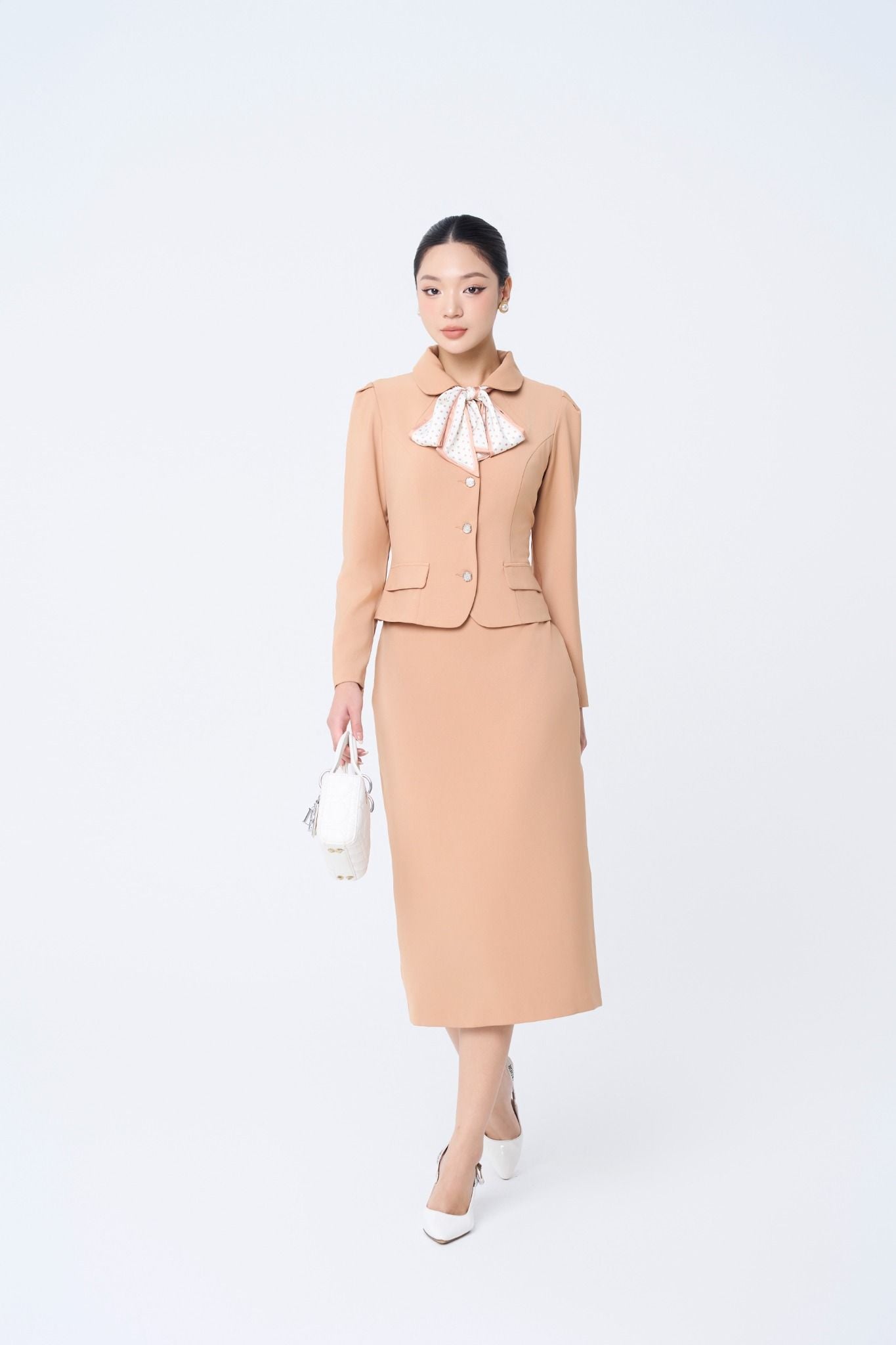 ĐẦM LIÊN THIẾT KẾ PHỐI KHĂN D14732