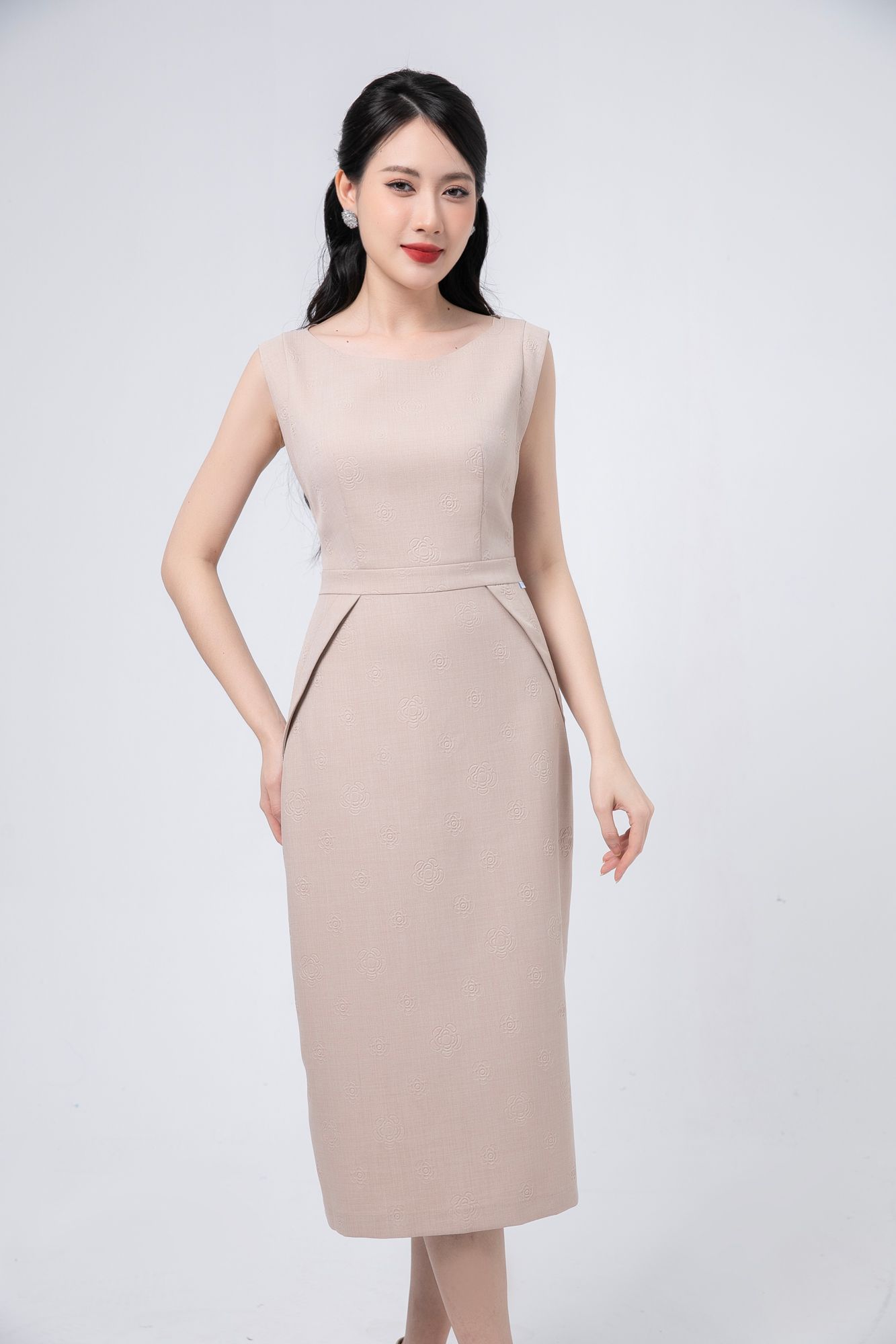 ĐẦM KHÔNG TAY D14762