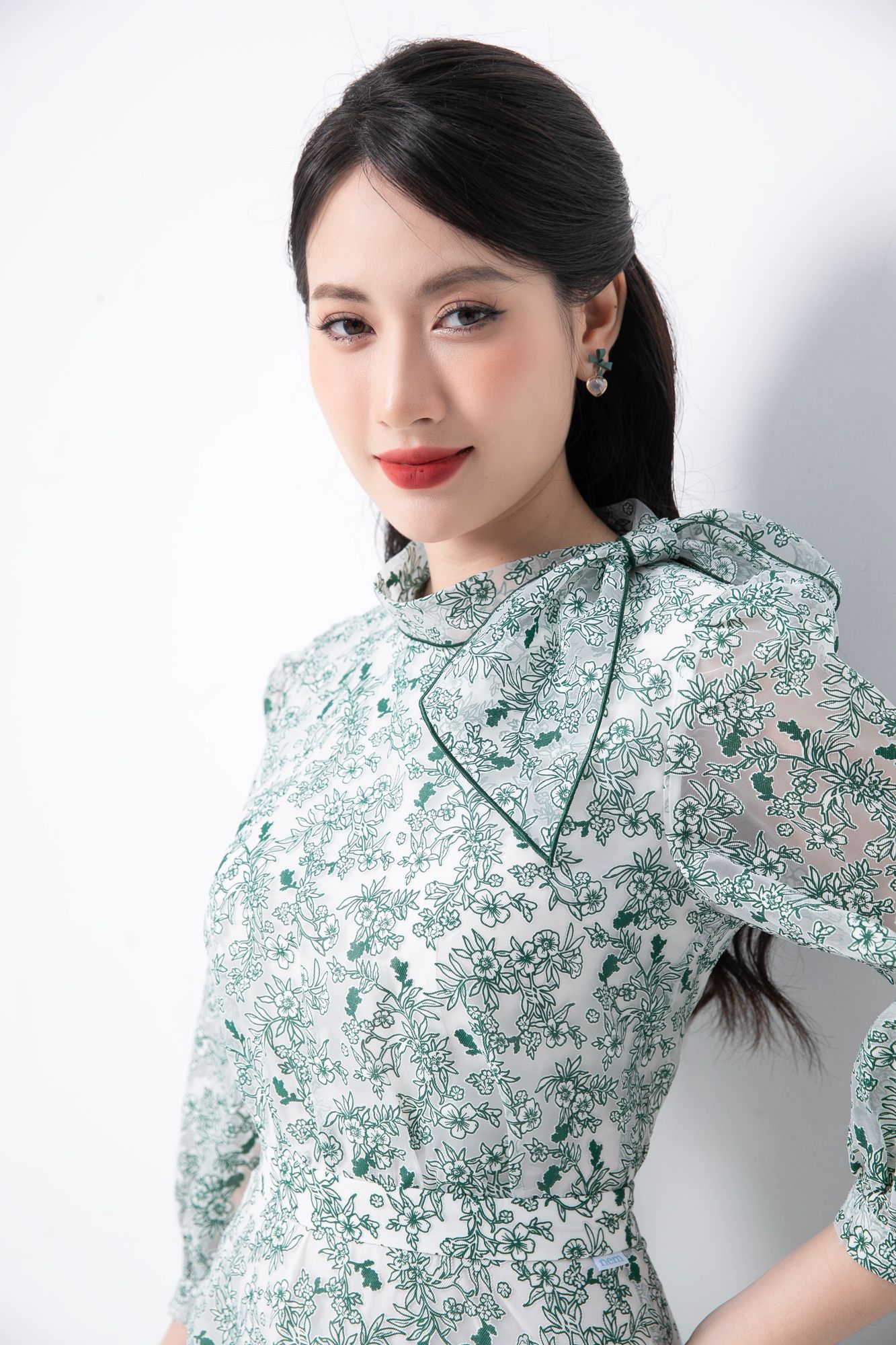 ĐẦM HOA VAI BỒNG D14792