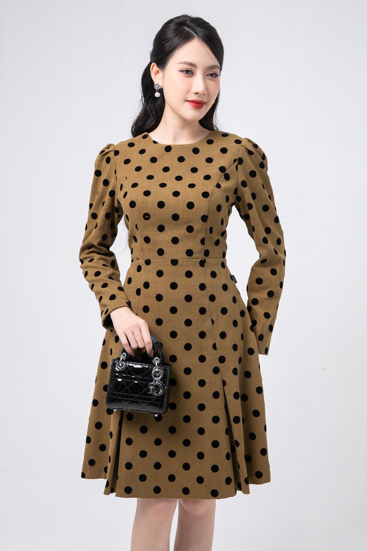 ĐẦM CHẤM BI D14892