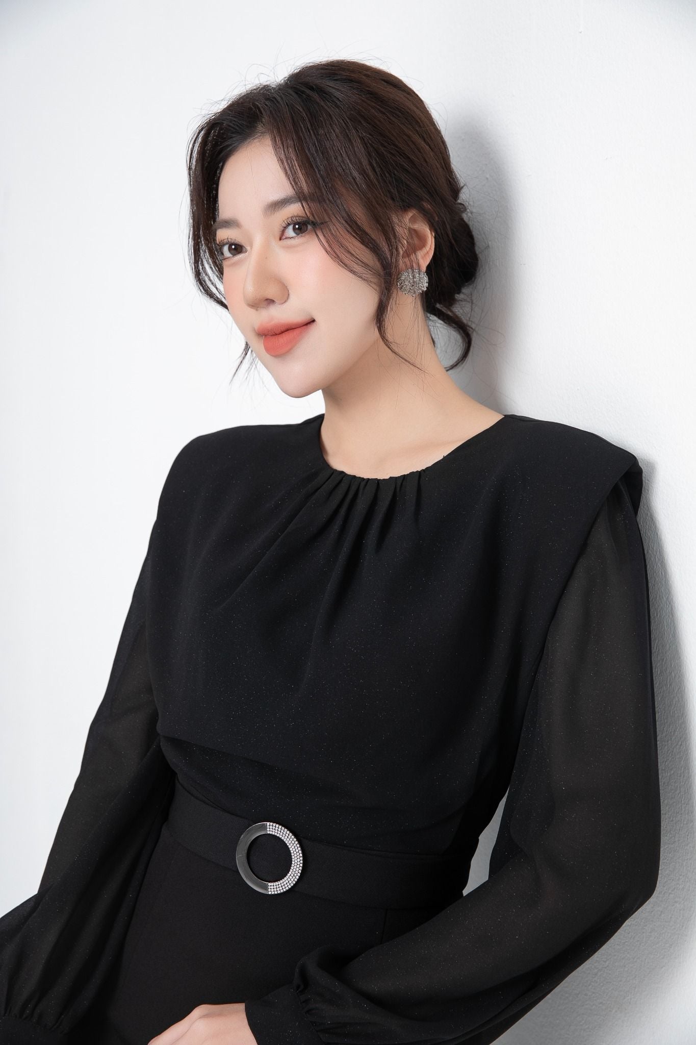 ĐẦM THIẾT KẾ TAY VOAN D15122