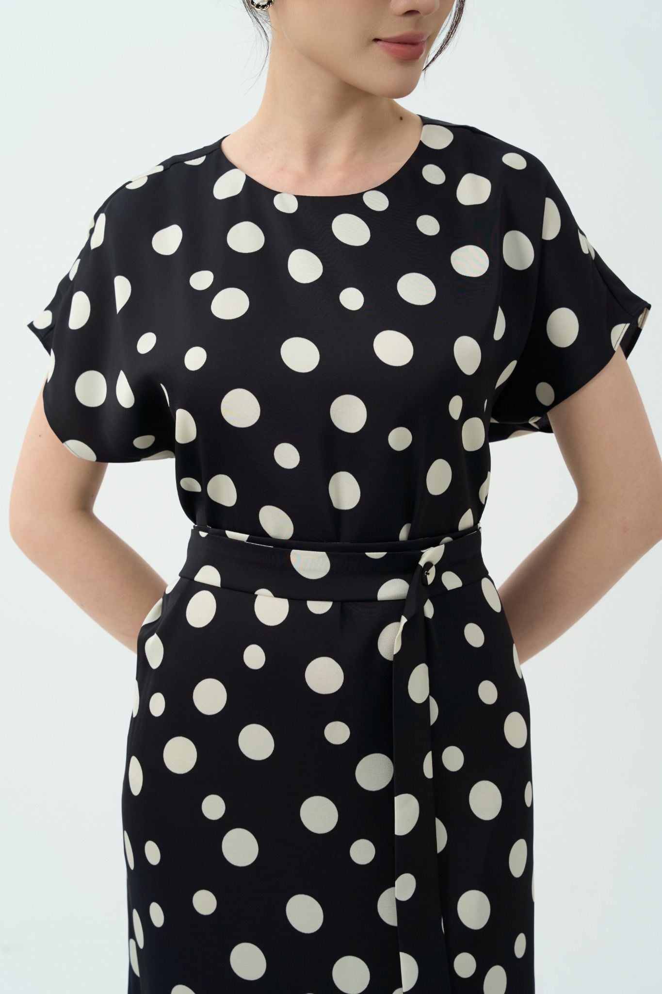 ĐẦM CHẤM BI D16262