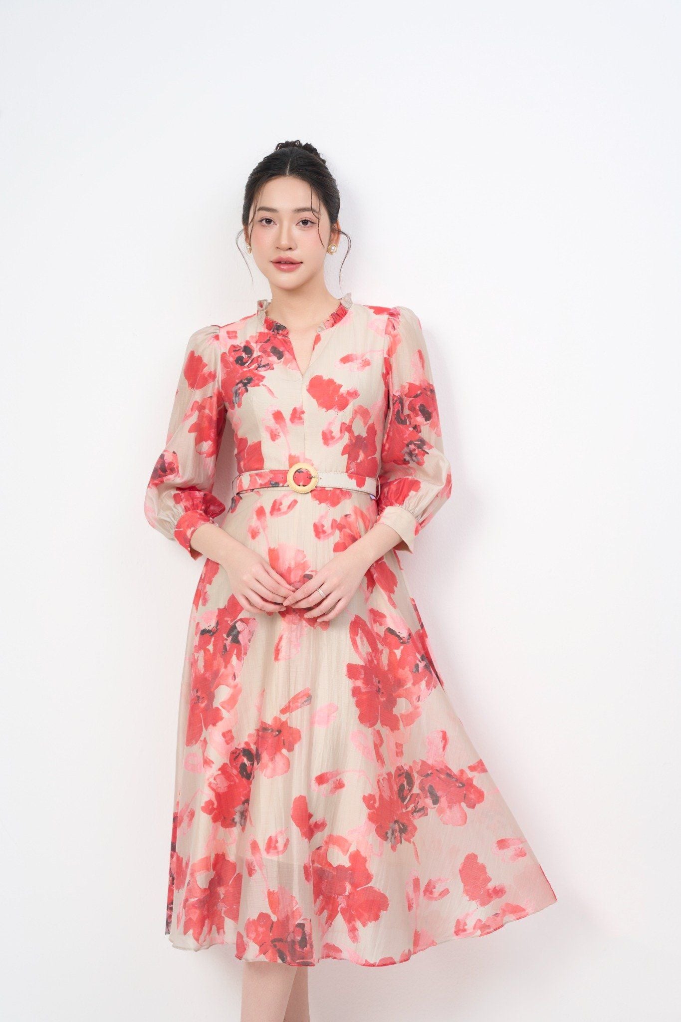 ĐẦM TƠ HOA D18242