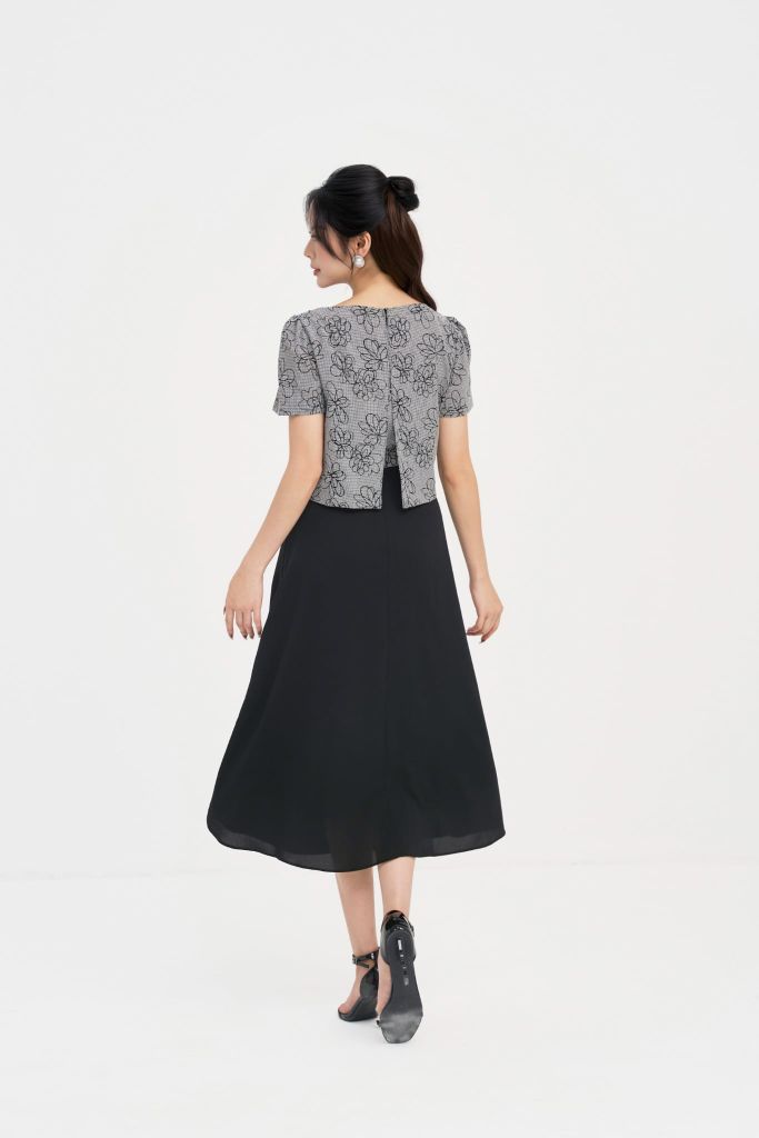  ĐẦM LIỀN THIẾT KẾ D40332 