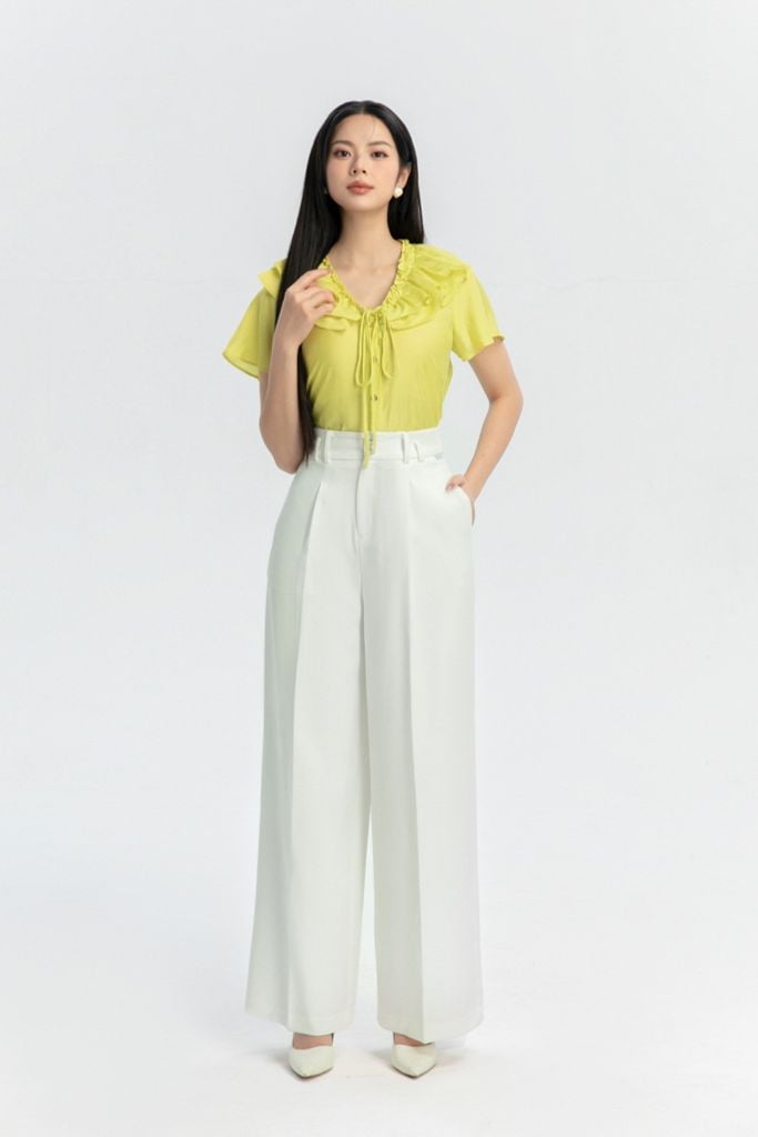 SƠ MI TƠ CỔ BÈO SM01472