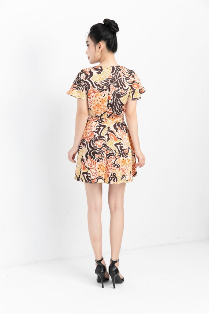  JUMPSUIT HỌA TIẾT J00942 