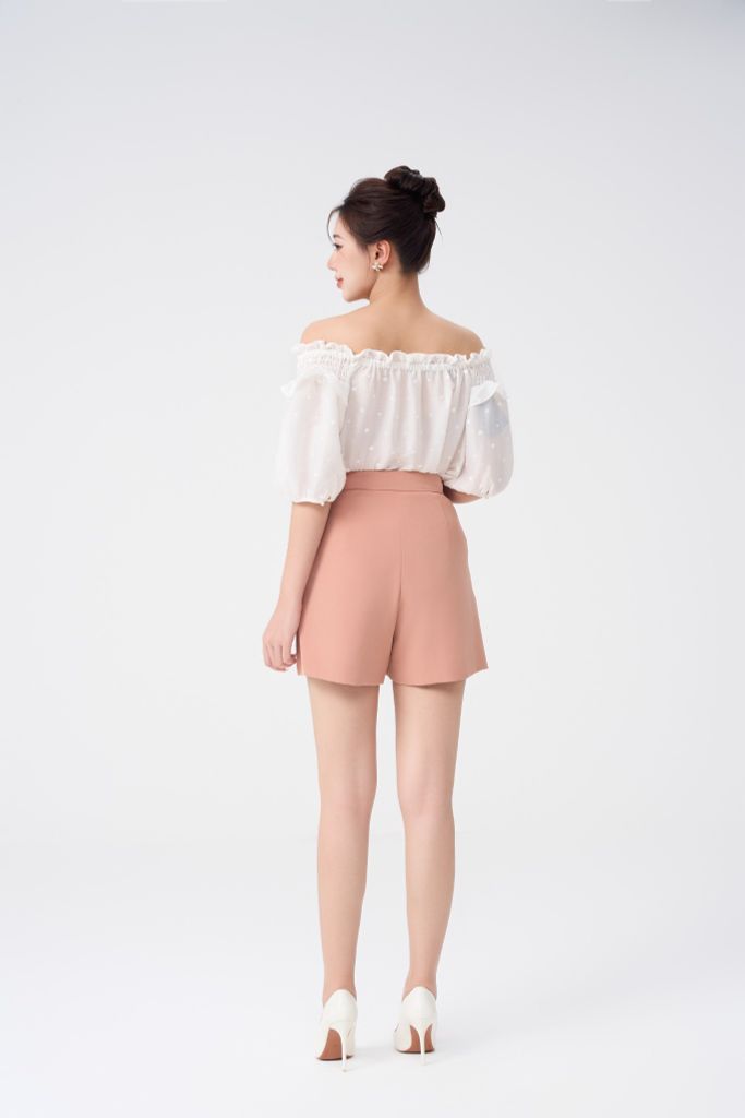  QUẦN SHORT CẠP CAO Q03662 