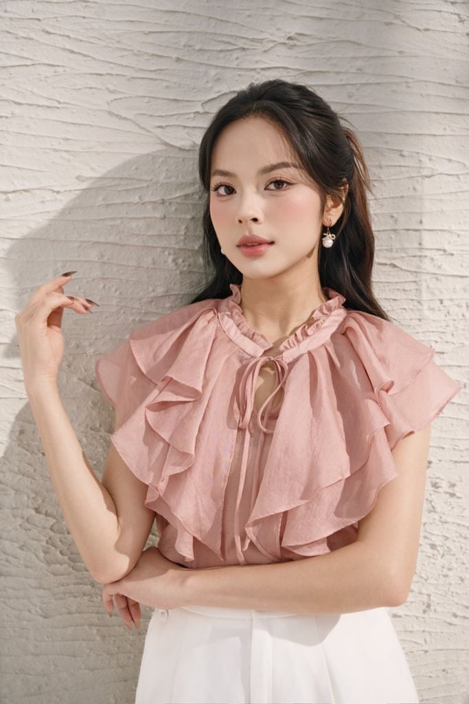  ÁO TƠ PHỐI BÈO SM00382 