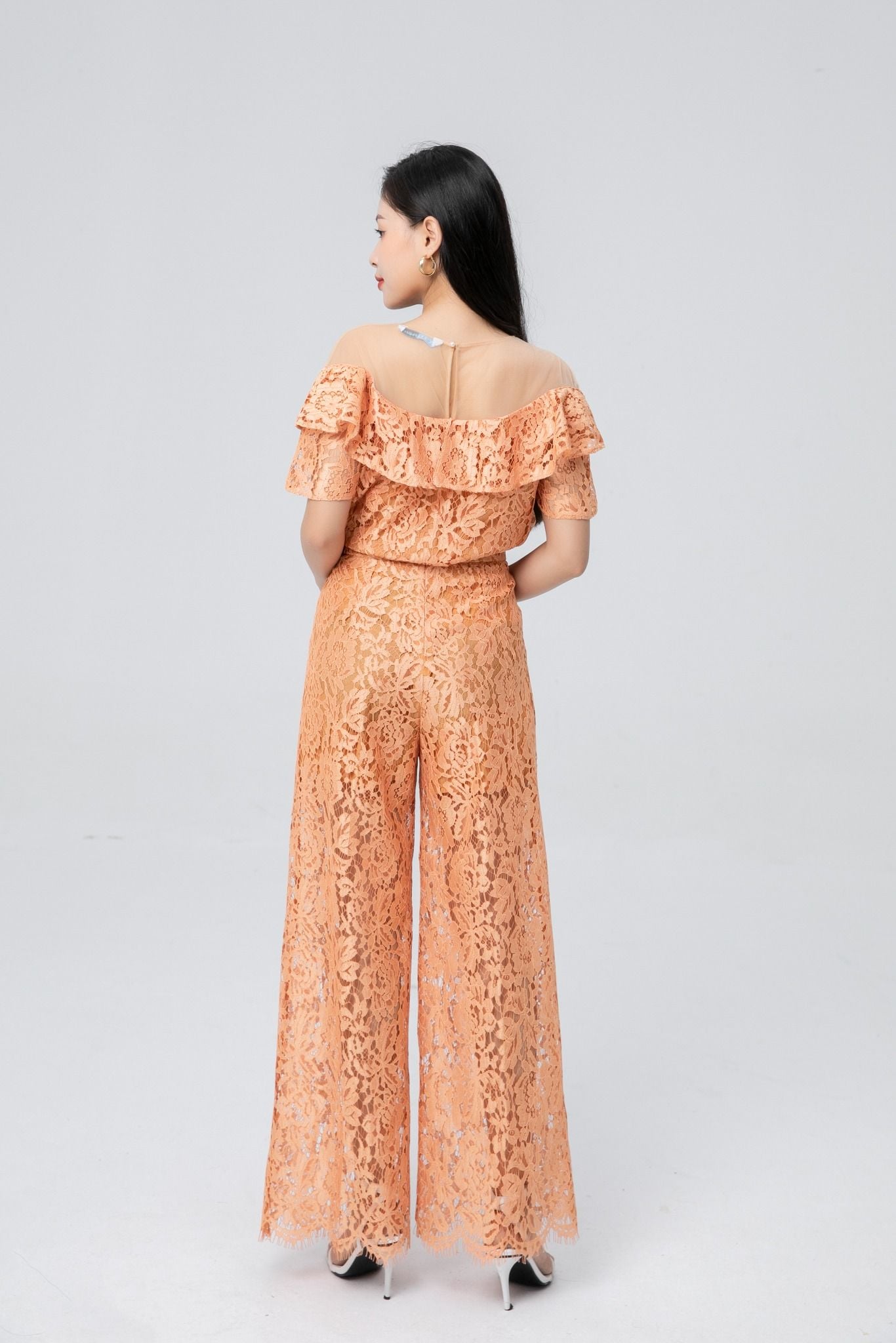 QUẦN SUÔNG REN Q00402