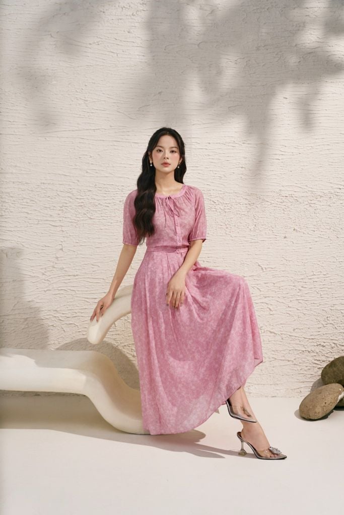 ÁO HỒNG BO GẤU SM01442