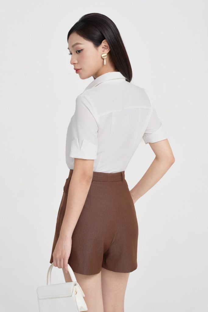  QUẦN SHORT CẠP CAO Q02172 