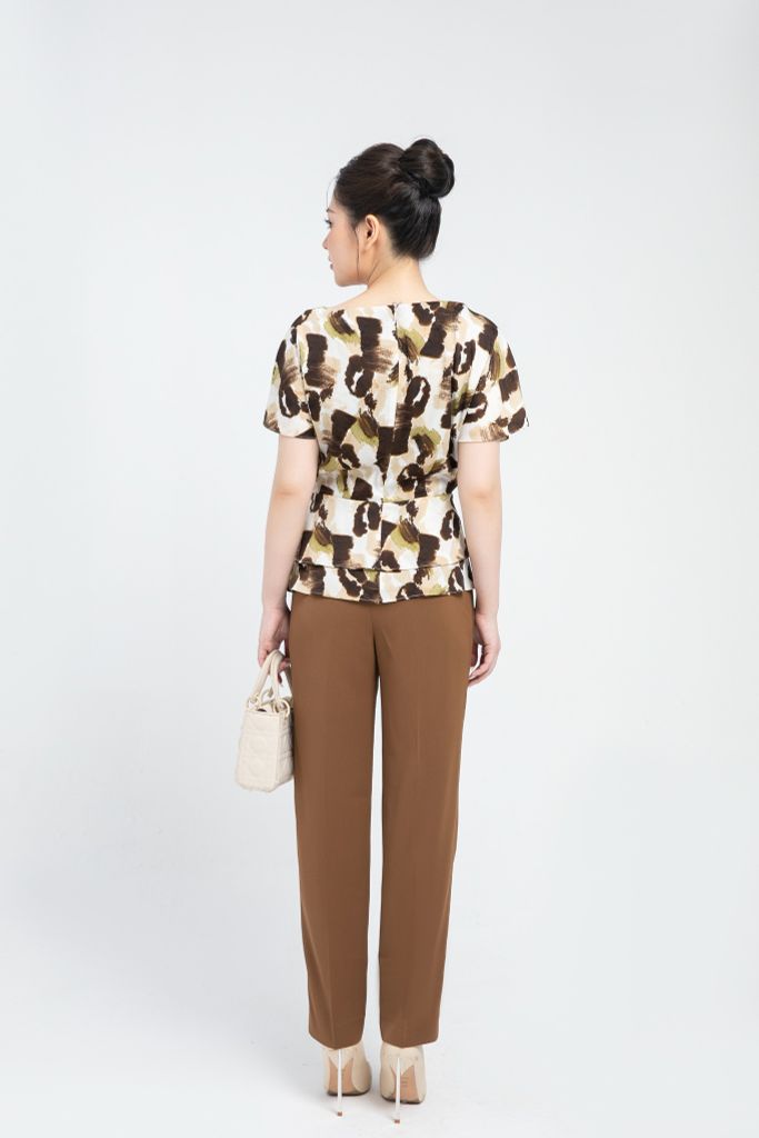  ÁO PEPLUM HỌA TIẾT SM04032 