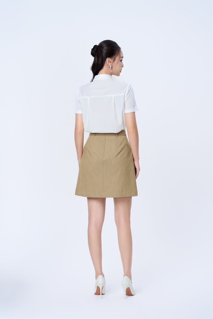  CHÂN VÁY DÁNG A KÈM ĐAI Z07742 