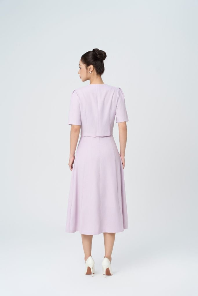  ÁO CÀI KHUY BỌC AK09012 