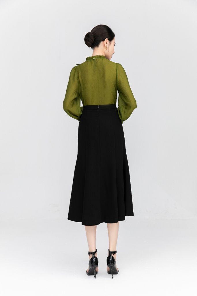  ÁO ĐÍNH HOA NỔI SM11012 