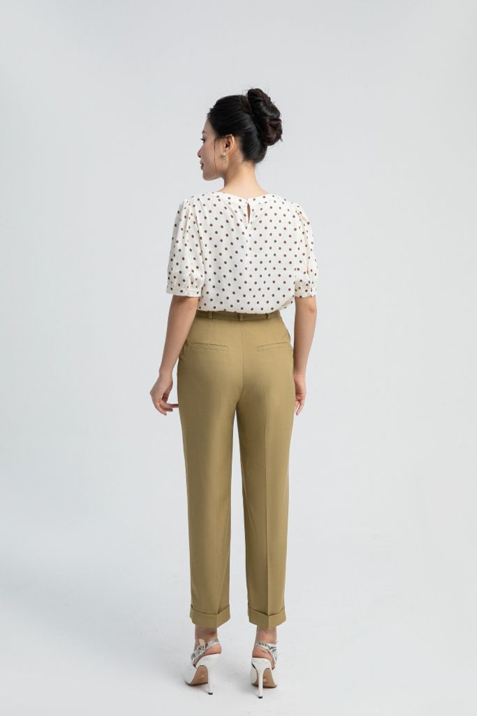  QUẦN BAGGY NÂU Q18612 