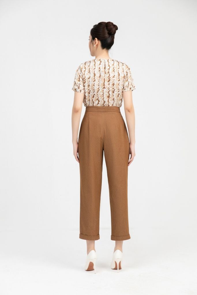  QUẦN BAGGY NÂU Q15972 