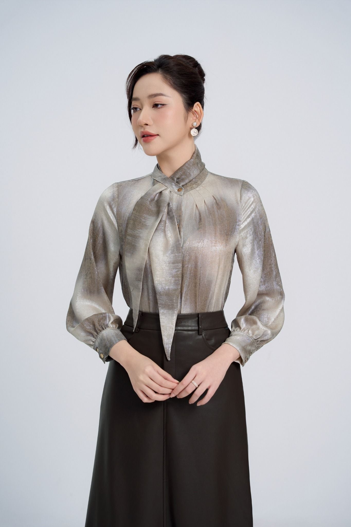 SƠ MI HỌA TIẾT SM12812