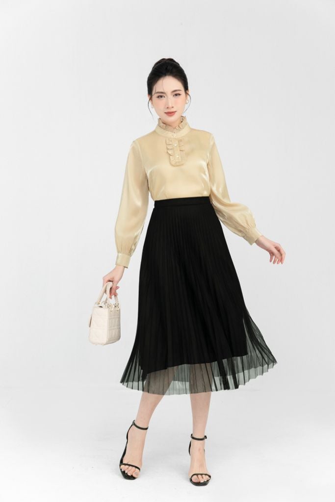  SƠ MI TƠ PHỐI BÈO SM12832 