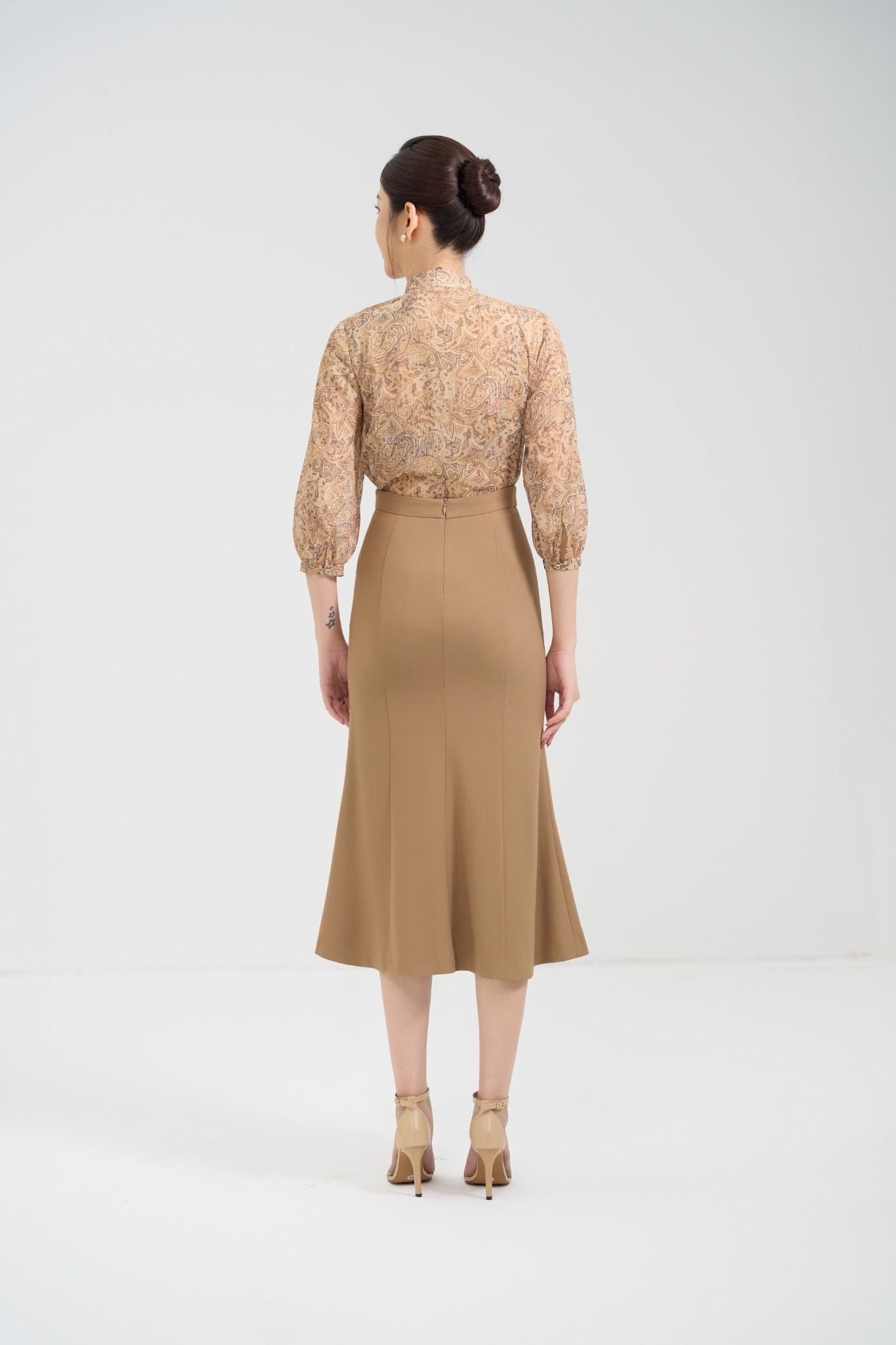 SƠ MI HỌA TIẾT SM15122