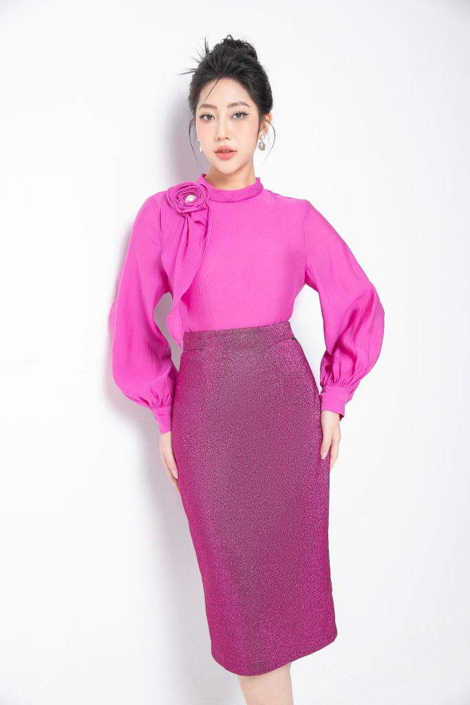 CHÂN VÁY BÚT CHÌ Z15602