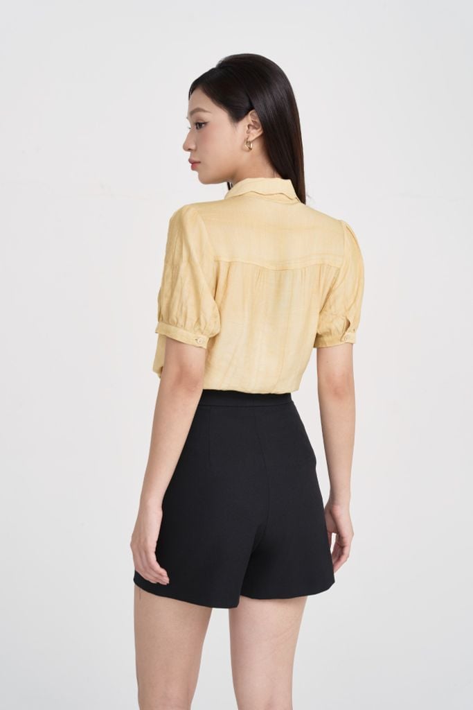  QUẦN SHORT CẠP CAO Q40322 