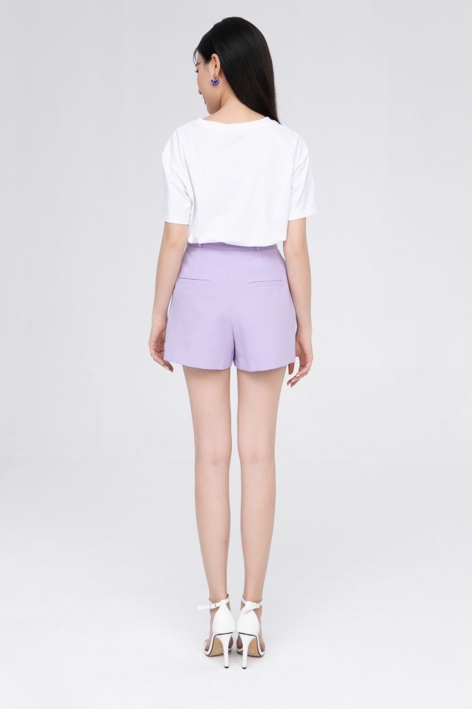  QUẦN SHORT TÍM Q18492 