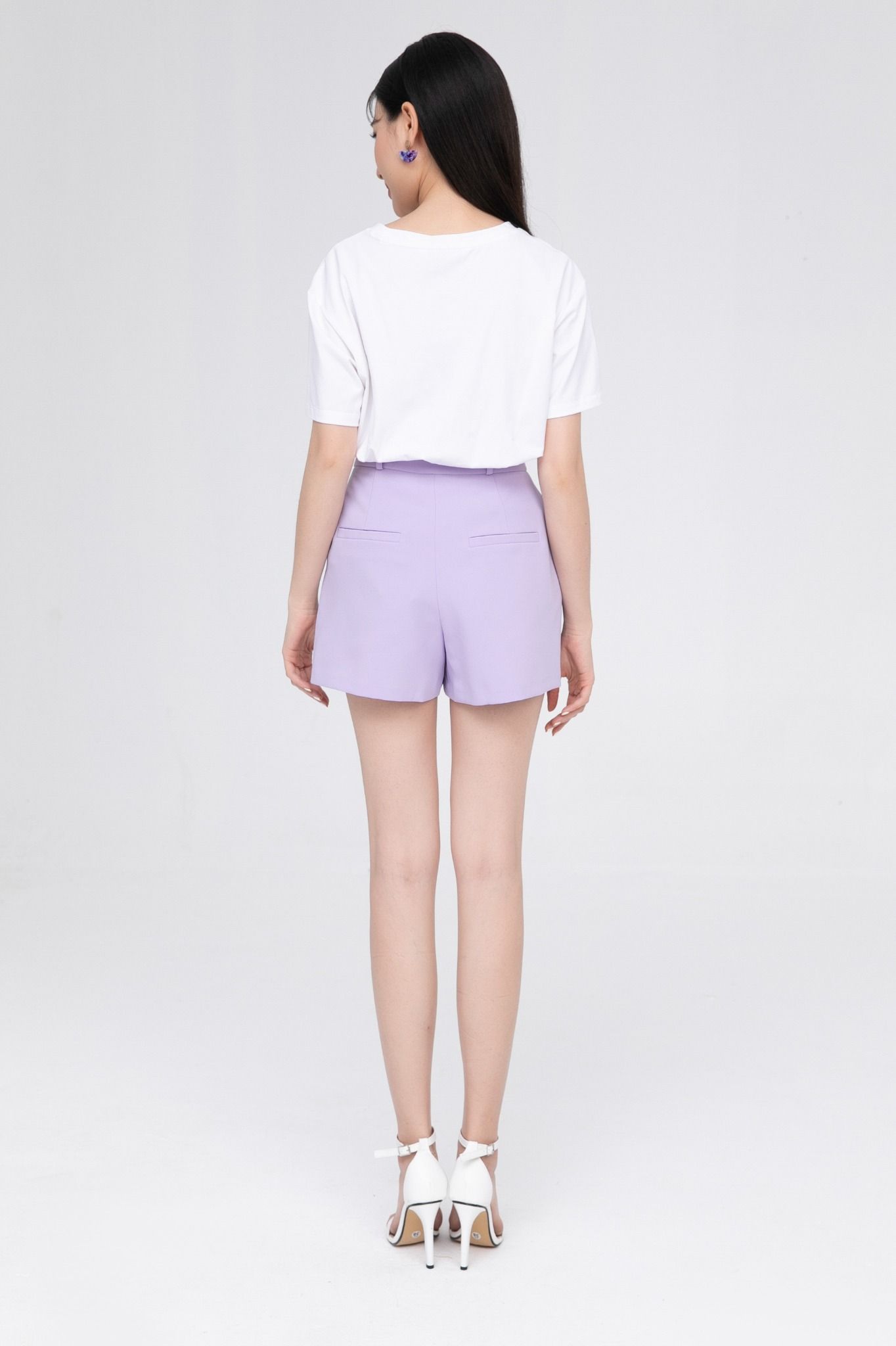 QUẦN SHORT TÍM Q18492