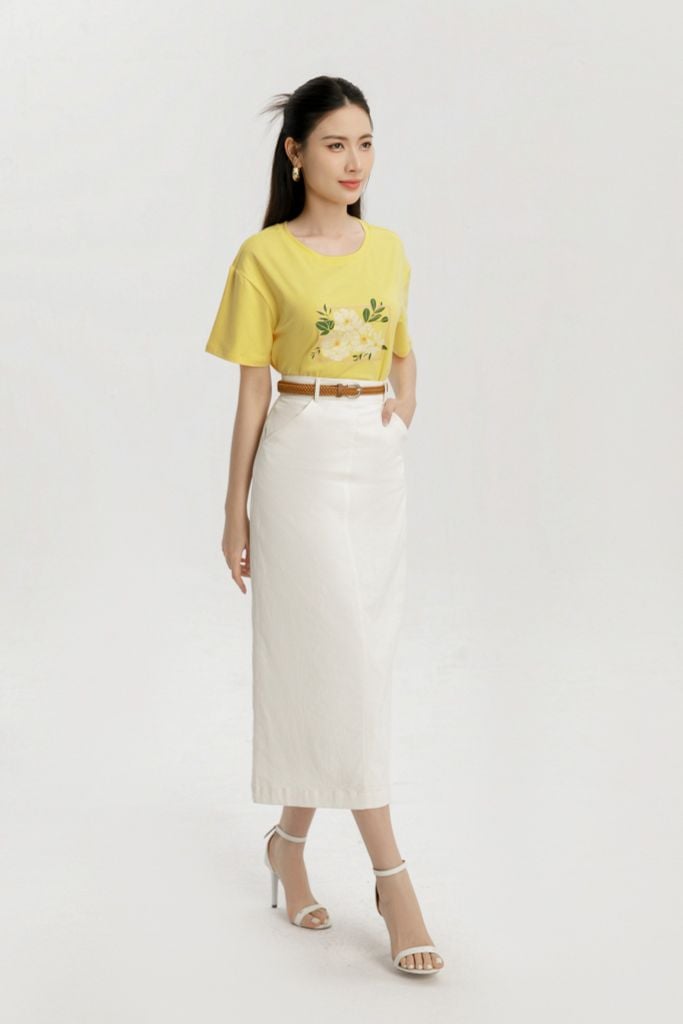  CHÂN VÁY BÚT CHÌ Z16312 