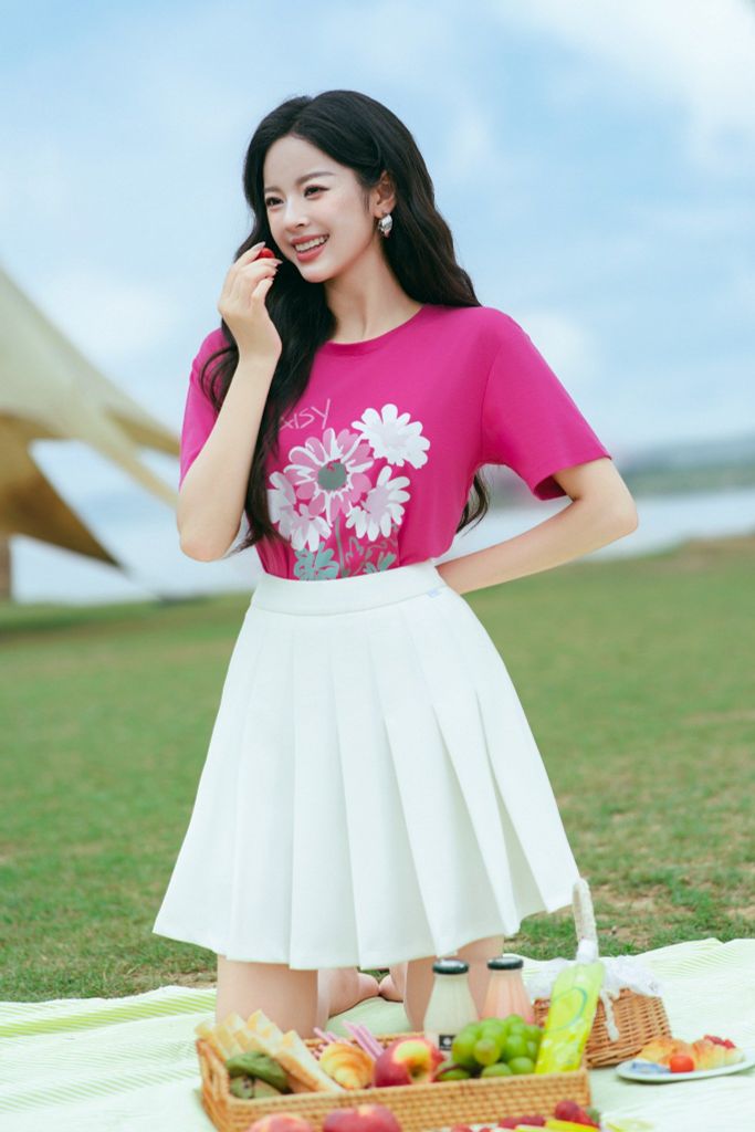 ÁO PHÔNG IN HOA TS60352