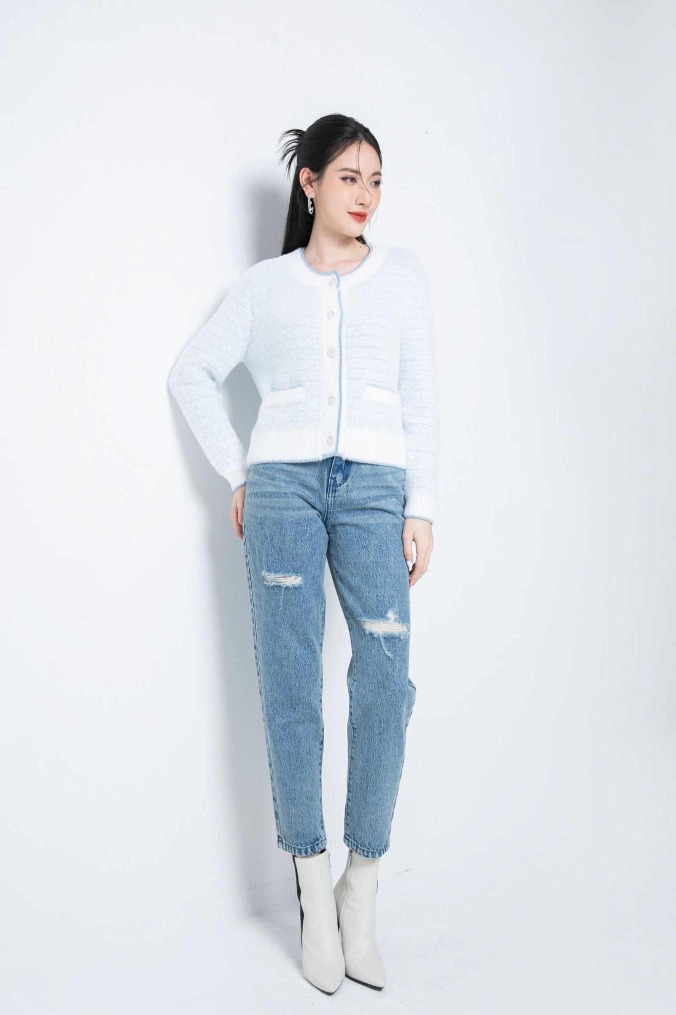 QUẦN JEANS RÁCH Q67162