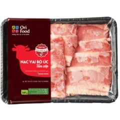 Combo thịt nướng Nạc Vai Bò Úc tẩm ướp (240gr)