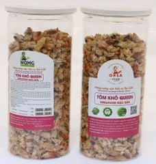 ORSAFOOD Đầu Tôm Khô Cà Mau 268g, 438g, 1kg đầu tôm khô nấu canh rim tôm khô làm món gì tôm khô kho quẹt