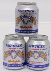 Nước Uống Tăng Lực  RED TIGER Nước Tăng lực Energy Drink Tăng lực thái, Tăng lực đấm, ăn chay uống nước tăng lực được không