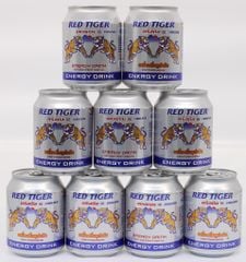 Nước Uống Tăng Lực  RED TIGER Nước Tăng lực Energy Drink Tăng lực thái, Tăng lực đấm, ăn chay uống nước tăng lực được không
