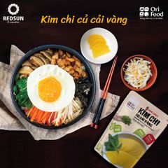 Combo Thịt Nướng Ba Chỉ Bò Mỹ (750g) và Kim Chi Củ Cải Vàng (350g)