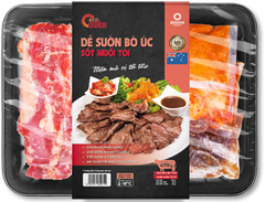 Dẻ Sườn Bò Úc Sốt Muối Tỏi (470g)