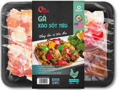Gà Xào Sốt Tiêu (400g)