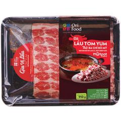 Combo Lẩu TomYum Thịt Ba Chỉ Bò Mỹ (910g) và Kim Chi Su Hào (450g)