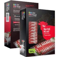 Thịt nướng Ba Chỉ Bò Mỹ (300g)
