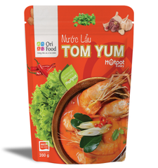 Combo Lẩu Tomyum Thịt Ba Chỉ Bò Mỹ (300g) và Kim Chi Cải Thảo Ngò (450g)