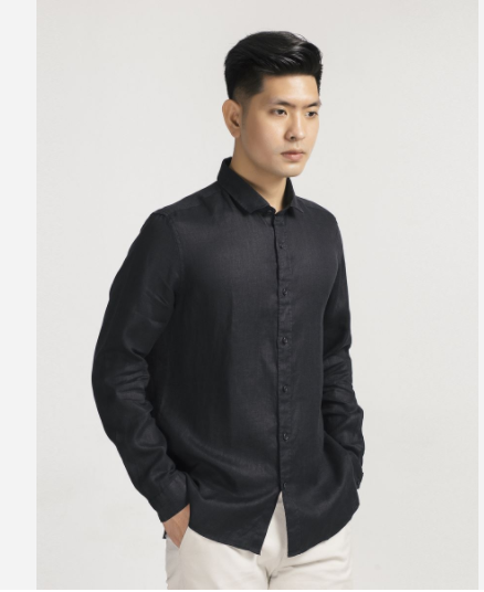 Áo sơ mi trắng tay dài nam dáng regular fit Aristino ALS087S7