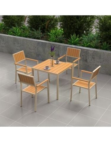 Bàn ghế ngoài trời BNT2412N