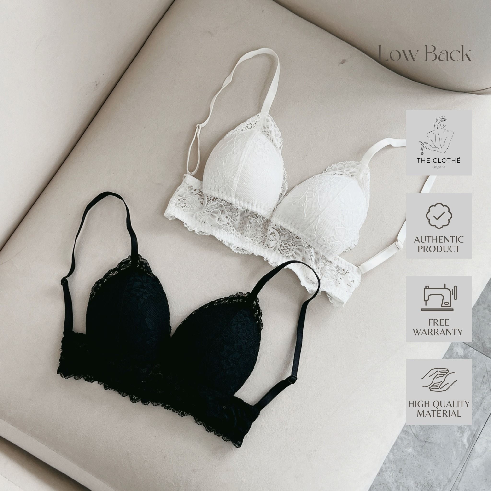  ÁO BRA LOW BACK 