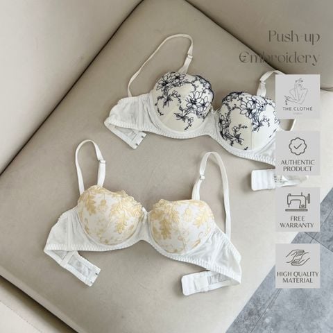  ÁO NGỰC GỌNG NÂNG PUSH UP EMBROIDERY 
