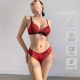  SET BRALETTE BACK LOCK 