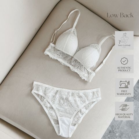  SET BRALETTE LOW BACK 