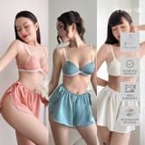  SET BRALETTE LỤA DEMI 