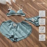  SET BRALETTE LỤA DEMI 